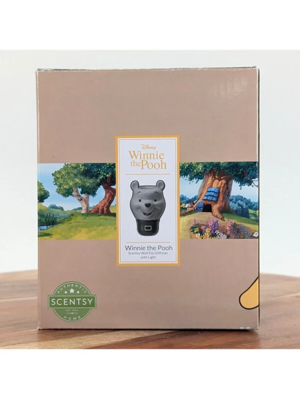 Scentsy Winnie the Pooh Wall Fan Diffuser w Hundred Acre Wood Scent Disney